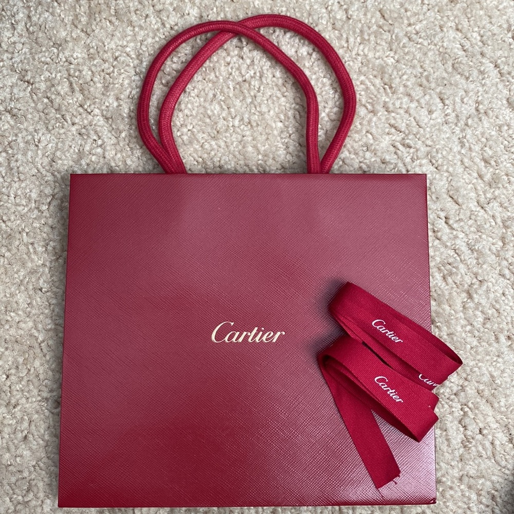 Cartier Shopping Bag w/ Ribbon